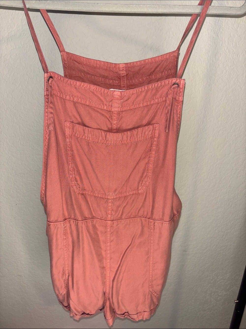 Abercrombie & Fitch Coral Pink Strappy Romper